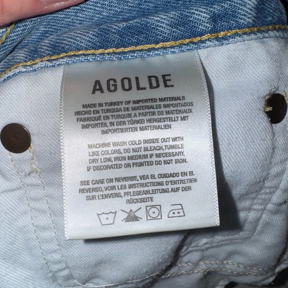 AGOLDE Women's Vintage Parker Shorts 34 - Picture 5 of 5